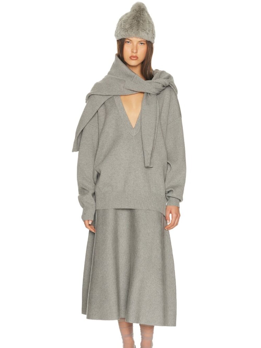 Helsa Xanthe Knit Skirt NWT